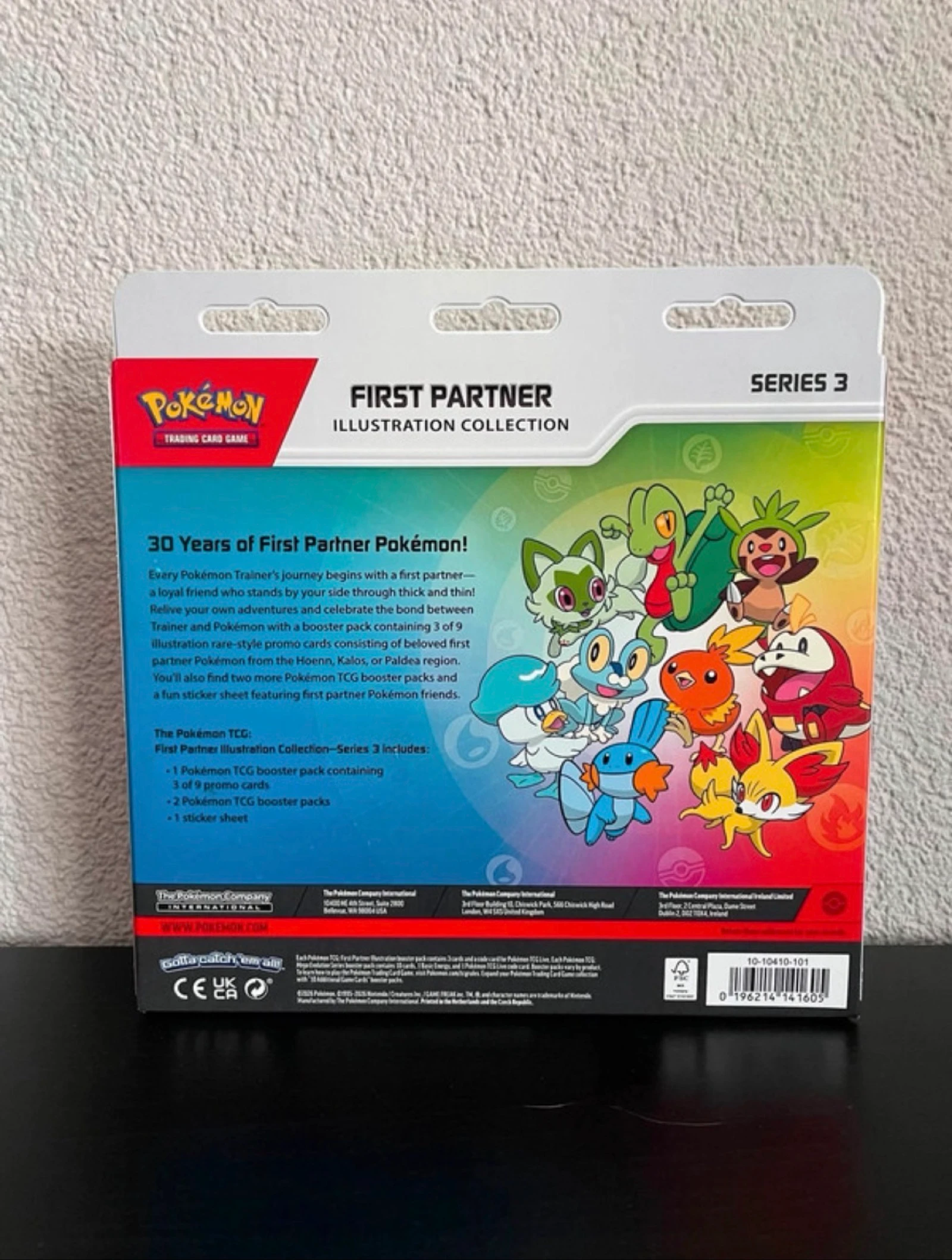 Collection Pokémon Premier Partenaires Illustration Série 3 – photo 2